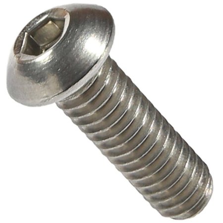 NEWPORT FASTENERS 3/8"-24 Socket Head Cap Screw, 18-8 Stainless Steel, 3/4 in Length, 100 PK 461737-100